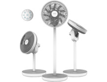 Cecotec EnergySilence 2600 Sunflower Portable | Stand Fan | Diameter 33 cm | Number of speeds 12 | Oscillation | 22 W | Remote c