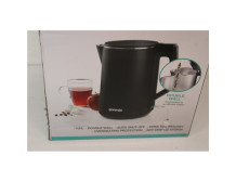 SALE OUT. | Gorenje Kettle | K15DWBK | Electric | 2200 W | 1.5 L | Stainless steel | 360 rotational base | Black | DAMAGED PACKA