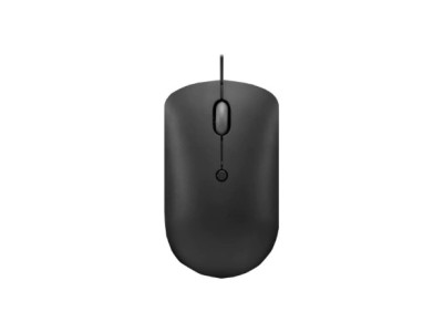 Lenovo | Compact Mouse | 400 | Wired | USB-C | Raven black