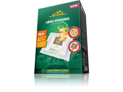 ETA | Vacuum cleaner bags Hygienic | ETA960068010