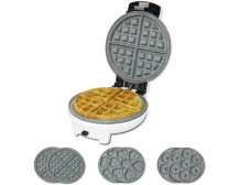 Cecotec Waffle Maker | Fun Gofrestone 3in1 | 700 W | Number of pastry 3 | Waffle/Muffin/Donut | White