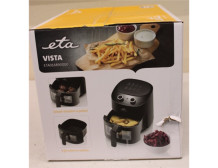 SALE OUT. | ETA | Hot air fryer | ETA016890000 Vista | Power 1300 W | Capacity 4.3 L | Hot air technology | Black | DAMAGE PACKA