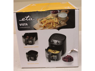SALE OUT. | ETA | Hot air fryer | ETA016890000 Vista | Power 1300 W | Capacity 4.3 L | Hot air technology | Black | DAMAGE PACKA