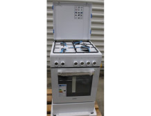 SALE OUT. | Simfer | Cooker | 4403SERBB | Hob type Gas | Oven type Electric | White | Width 50 cm | Electronic ignition | UNPACK