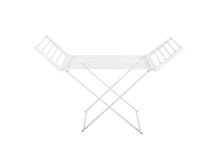 Adler | Foldable electric clothes drying rack | AD 7821 | Power 220 W | Silver/White | IP22