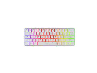 Genesis THOR 660 G2 | Gaming keyboard | Wireless/Wired | US | White | 2.4 GHz, Bluetooth, USB | Linear