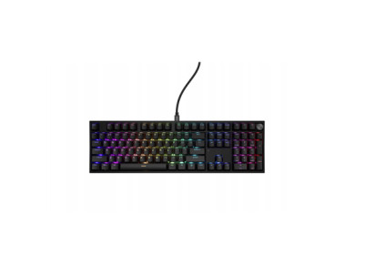 Genesis | THOR 404 | Wired | US | Black | USB Type-A | Outemu Peach Silent