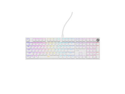 Genesis Thor 404 | Mechanical Gaming Keyboard | Wired | US | White | USB | Outemu Peach Silent