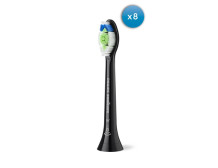 Philips Replacement brush heads | HX6068/88 Sonicare Optimal White | Heads | For adults | Number of brush heads included 8 | Bla