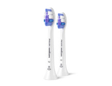 Philips Replacement brush heads | HX6052/87 Sonicare Sensitive | Heads | For adults | Number of brush heads included 2 | White