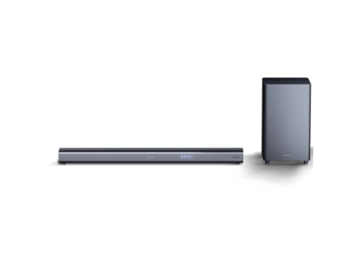 Sharp HT-SBW460 3.1 Soundbar with Wireless Subwoofer and Dolby Atmos for TV above 40", HDMI ARC/CEC, Bluetooth, 95cm, Black | Sh