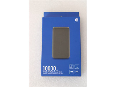 SALE OUT. Redmi 10000mAh Power Bank - Black | Xiaomi | Redmi Power Bank | 10000 mAh | USB, USB-C | Black | DEMO