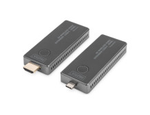 Digitus | 4K Wireless Video Extender, 30 m (USB-C - HDMI) | DS-55324 | Black/Silver