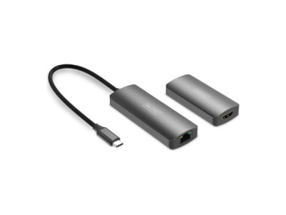 Digitus | 4K Video Extender (USB-C - HDMI), 30 m | DS-55343 | Black