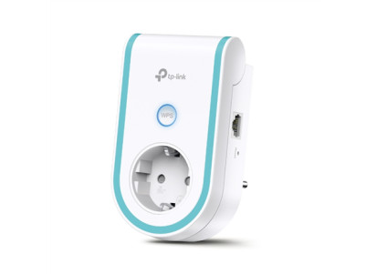 TP-LINK | Extender | RE365 | 802.11ac | 2.4GHz/5GHz | 300+867 Mbit/s | 10/100 Mbit/s | Ethernet LAN (RJ-45) ports 1 | MU-MiMO No