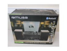 SALE OUT. Muse MT-120MB Turntable Micro System | Muse Turntable Micro System | MT-120MB | Drawer-type CD door | USB port | DAMAG