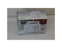 SALE OUT. Muse M-051RW Portable Radio | Muse Portable Radio | M-051RW | AUX in | White | DAMAGED PACKAGING