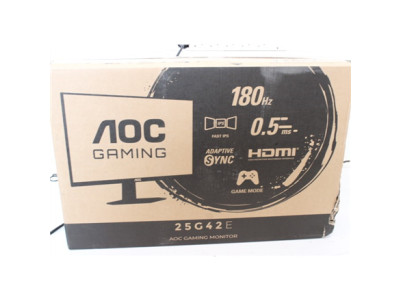 SALE OUT. AOC 25G42E 24,5 1920x1080/16:9/300 cd/m /1 ms/HDMI, DisplayPort, Headphone out | AOC 25G42E | 25 " | IPS | FHD | 16:9 