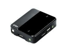 Aten 2-Port USB DisplayPort/Audio KVM Switch (4K UHD Supported) | Aten | 2-Port USB DisplayPort/Audio KVM Switch (4K Supported a