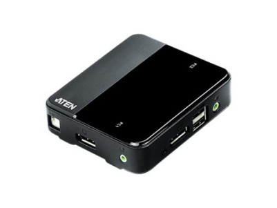 Aten 2-Port USB DisplayPort/Audio KVM Switch (4K UHD Supported) | Aten | 2-Port USB DisplayPort/Audio KVM Switch (4K Supported a