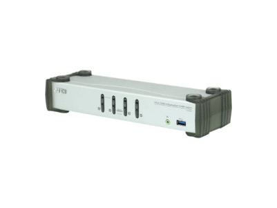 Aten 4-Port USB 3.0 DisplayPort KVMP Switch (Cables included) | CS1914