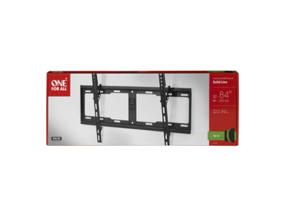 ONE For ALL Wall mount WM 4621 32-84 " Tilt Maximum weight (capacity) 100 kg Black
