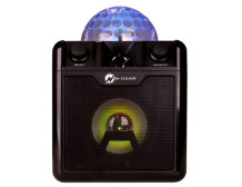 N-Gear | Portable Bluetooth and Disco Karaoke Speaker | The Disco Block 410 | 50 W | Bluetooth | Black | Wireless connection