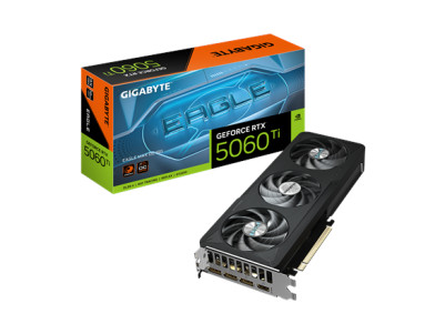 Gigabyte GeForce RTX 5060 Ti EAGLE MAX OC 16G | NVIDIA | 16 GB | GeForce RTX 5060 Ti | GDDR7 | HDMI ports quantity 1 | PCI-E 5.0