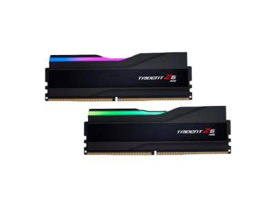 G.Skill Trident Z5 RGB DDR5-7200 CL34-45-45-115 1.40V, 32GB (2x16GB), Intel XMP, Black | G.Skill