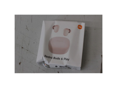 SALE OUT. Xiaomi Redmi Buds 6, Play Pink | Xiaomi Redmi Buds 6 Play | Built-in microphone | Bluetooth | Pink | DAMAGED PACKAGING
