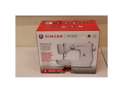 SALE OUT. Singer M1505 Sewing Machine, White | Singer Sewing Machine | M1505 | Number of stitches 6 | Number of buttonholes 1 | 