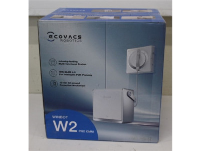 SALE OUT. Ecovacs Window cleaning robot WINBOT W2 PRO OMNI, Auto-Spray, Intelligent steady climbing, Edge cleaning mode, WIN-SLA