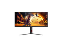 AOC CU34G4Z | 34 " | Fast VA | WQHD | 21:9 | 240 Hz | 1 ms | 3440 x 1440 pixels | 450 cd/m | HDMI ports quantity 2 | Black