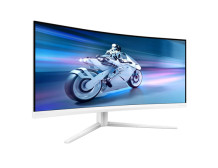 Philips 34M2C5501A/00 | 34 " | VA | WQHD | 21:9 | 180 Hz | 1 ms | 3440 x 1440 pixels | 300 cd/m | HDMI ports quantity 2 | White