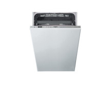 Whirlpool Dishwasher | WSIO 3T223 PCE X | Built-in | Width 45 cm | Number of place settings 10 | Number of programs 7 | Energy e