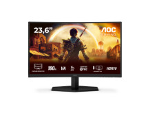 AOC Gaming monitor | C24G42E | 24 " | VA | FHD | 16:9 | 180 Hz | 0.5 ms | 1920 x 1080 pixels | 250 cd/m | HDMI ports quantity 2 