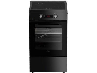 BEKO Cooker | FSM59305BDT | Hob type Induction | Oven type Electric | Black | Width 50 cm | Grilling | Depth 60 cm | 60 L