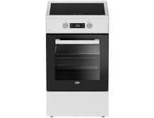 BEKO Cooker | FSM59305WDT | Hob type Induction | Oven type Electric | White | Width 50 cm | Grilling | Depth 60 cm | 60 L