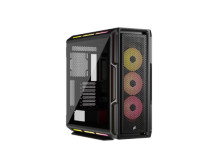 Corsair PC Case | iCUE LINK 5000T LX RGB | Black | Mid-Tower | Power supply included No