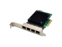Digitus DN-10136 4-Port RJ45 RTL8125B, 2.5 GBits Server NIC
