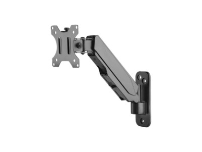 Digitus Wall mount | DA-90396 | Adjustable Height, Rotate, Tilt | 17-32 " | Maximum weight (capacity) 8 kg | Black