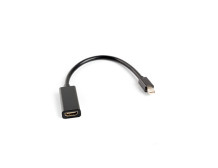 Lanberg Adapter Cable DisplayPort Mini to HDMI, 20 cm | AD-0005-BK