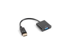 Lanberg Adapter Cable DisplayPort to VGA, 20 cm | AD-0002-BK