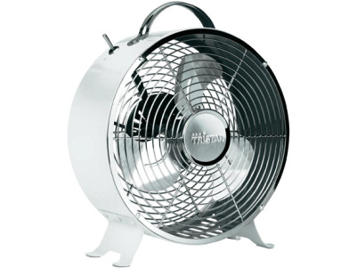 Tristar | VE-5967 | Desk Fan | White | Diameter 25 cm | Number of speeds 2 | 20 W | No