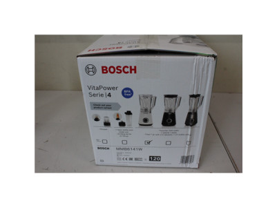 SALE OUT. Bosch MMB6141W VitaPower Series 4 Blender, 1200 W, White | Bosch | Blender | MMB6141W VitaPower Series 4 | Tabletop | 