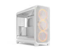 Fractal Design Meshify 3 XL | White RGB TG Clear Tint | Mid-Tower | Power supply included No | ATX