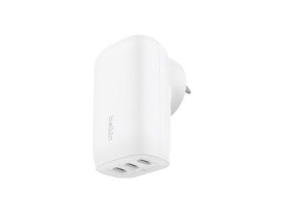 Belkin 3 Port USB-C Charger with PPS 67W | WCC002vfWH