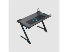 Onex | RGB Gaming Desk w/Cup holder, headset hook, Gamepad holder, 114cm(w) | GD1200Z | Black