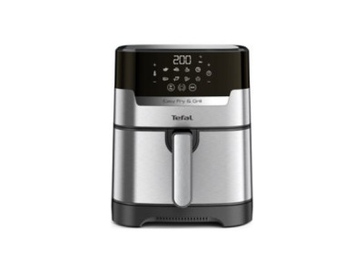 TEFAL | Air Fryer with Grill | EY505D15 | Power 1400 W | Capacity 4.2 L | Stainless Steel