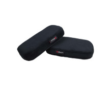 Arozzi Memory Foam Armrest Pads Black